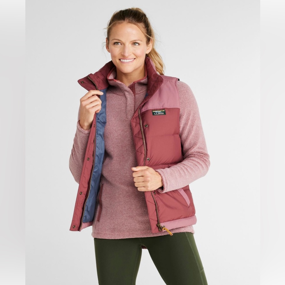 LLBean Women’s Mountain Classic Down Vest (M)